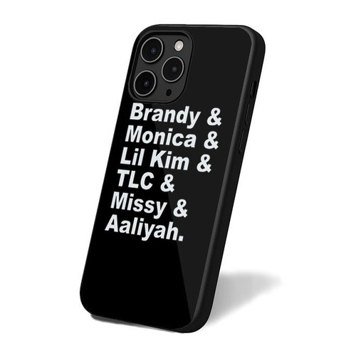 Brandy Monica Lil Kim Tlc Missy Aaliyah Colab iPhone 16 Case Cover