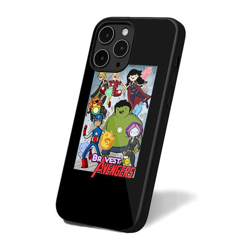 Bravest All Avengers Adventure Time iPhone 16 Case Cover