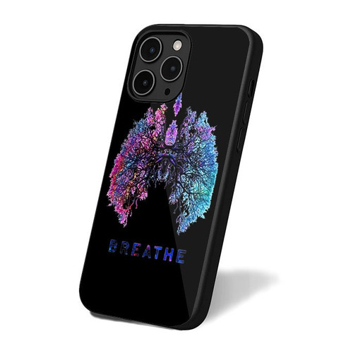 Breathe Lungs Tree Of Life Hamsa Esoteric Yoga iPhone 16 Case Cover