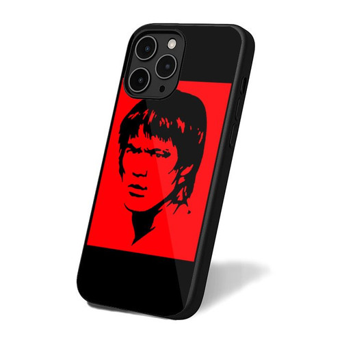 Bruce Lee Red iPhone 16 Case Cover Bruce Lee Red iPhone 16 Case Cover