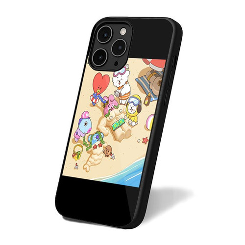 Bt21 This Is How We Roll On The Beach iPhone 16 Case Cover Bt21 This Is How We Roll On The Beach iPhone 16 Case Cover