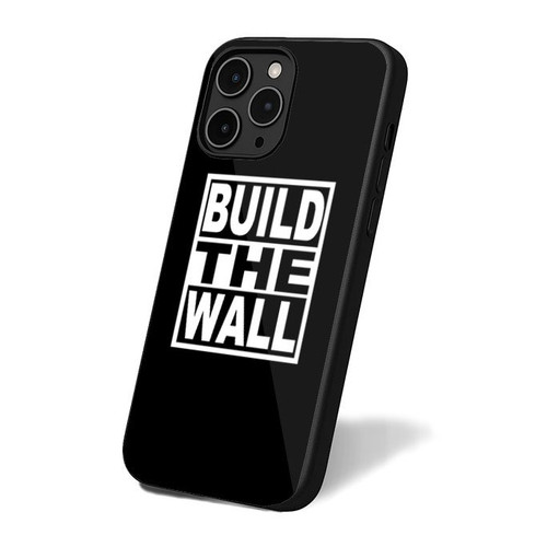 Build The Wall Political Donald Trump President Funny iPhone 16 Case Cover