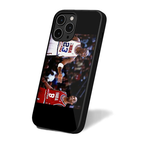 Bulls Michael Jordan And Lakers Kobe Bryant iPhone 16 Case Cover