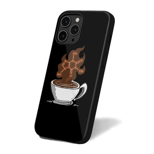 Caffeine Molecule Funny Science Chemistry iPhone 16 Case Cover