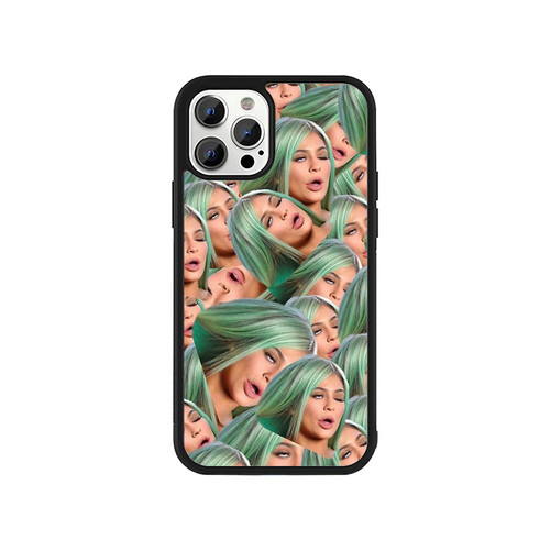 Kylie Jenner Funny Face Collage Cute iPhone 13 / 13 Mini / 13 Pro / 13 Pro Max Case Cover