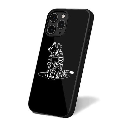Calvin & Hobbes The Hug Sketch iPhone 16 Case Cover