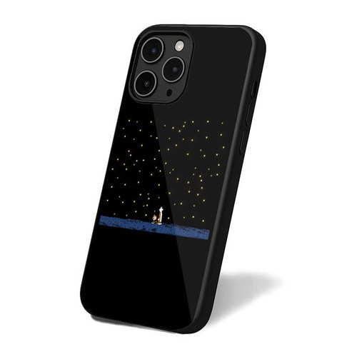 Calvin And Hobbes Stargazing iPhone 16 Case Cover