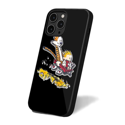 Calvin And Hobbes Straight iPhone 16 Case Cover
