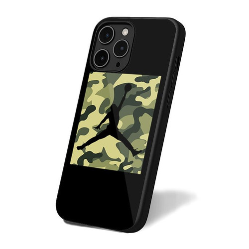 Camo Jordan Jumpman iPhone 16 Case Cover