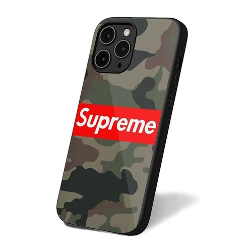 Camouflage Supreme iPhone 16 Case Cover
