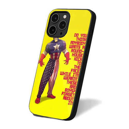 Captain America Crossover Humor iPhone 16 Case Cover