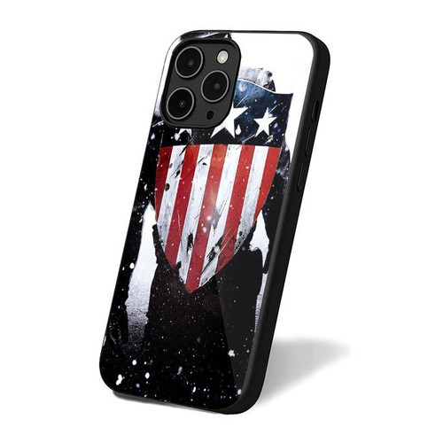 Captain America Flag Logo iPhone 16 Case Cover