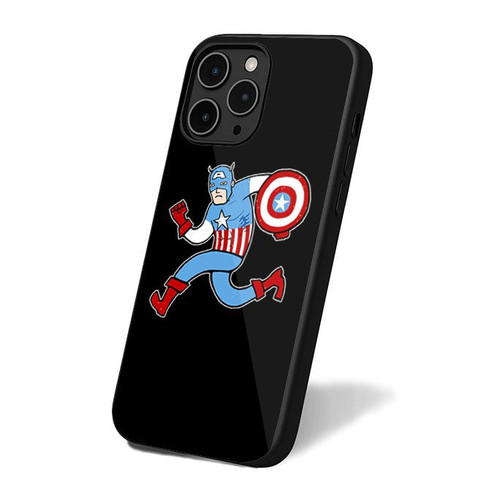 Captain America Funny Marvel Comics Avengers iPhone 16 Case Cover