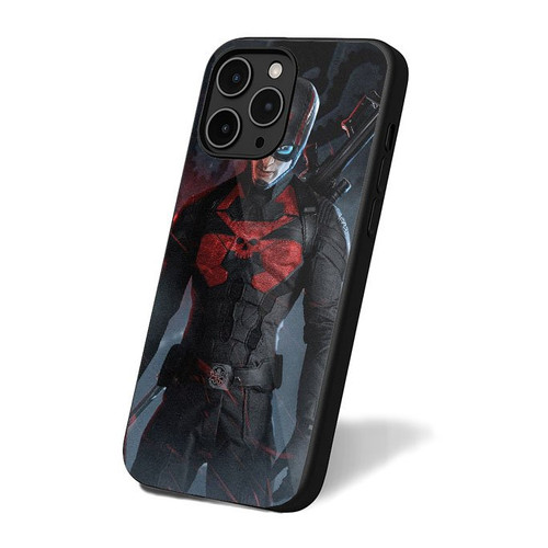 Captain America Hydra Art iPhone 16 Case Cover