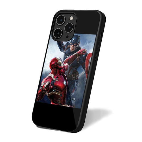 Captain America Vs Iron Man iPhone 16 Case Cover