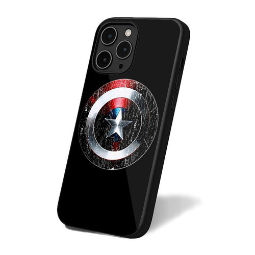 Captain America Weathered Shield iPhone 16 Case Cover