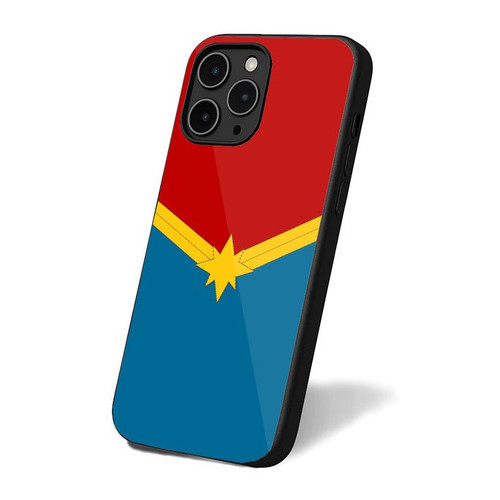 Captain Marvel Costume iPhone 16 Case Cover