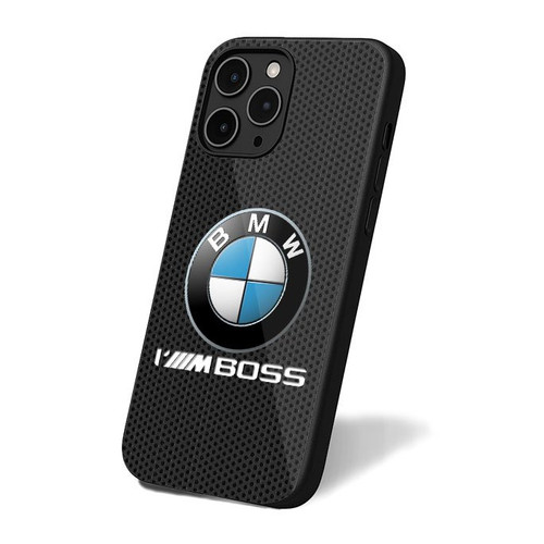 Carbon Bmw Boss Logo iPhone 16 Case Cover
