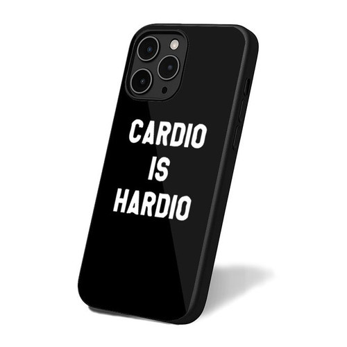 Cardio Is Hardio Art Simple iPhone 16 Case Cover