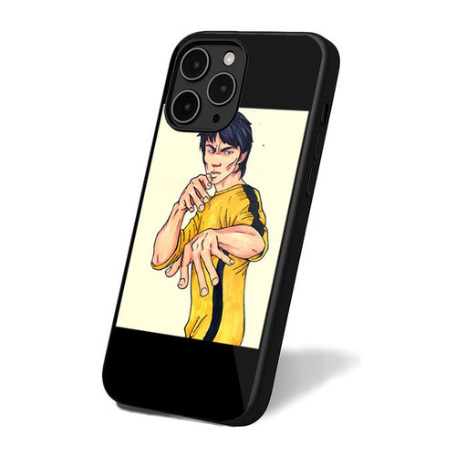 Cartoon Bruce Lee iPhone 16 Case Cover