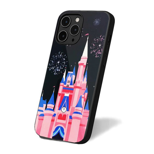 Cartoon Disney Unicorn Castle iPhone 16 Case Cover