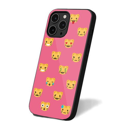 Cat Emo Vector Pattern iPhone 16 Case Cover