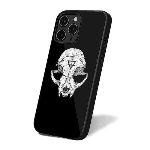 Cat Skull Ii iPhone 16 Case Cover