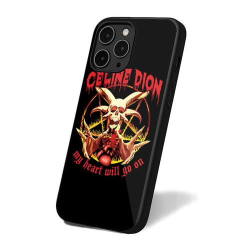 Celine Dion Punk Rock My Heart Will Go On iPhone 16 Case Cover