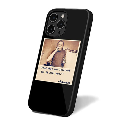 Charles Bukowski Quotes iPhone 16 Case Cover