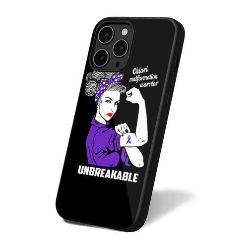 Chiari Malformation Warrior Unbreakable iPhone 16 Case Cover