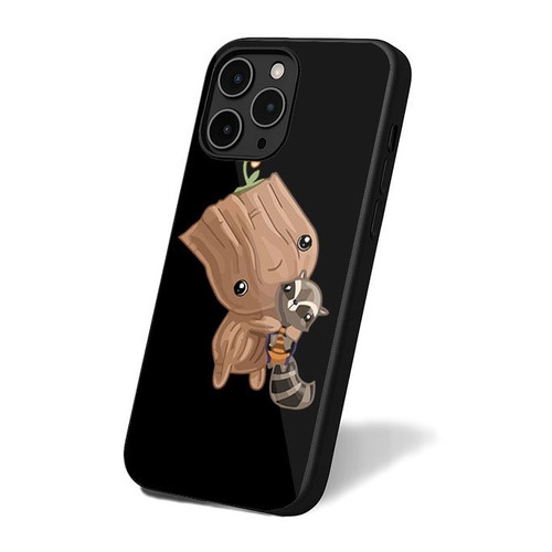 Chibi Rocket Baby Groot Guardians Galaxy iPhone 16 Case Cover Chibi Rocket Baby Groot Guardians Galaxy iPhone 16 Case Cover