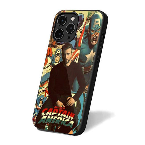 Chris Evans Captain America iPhone 16 Case Cover