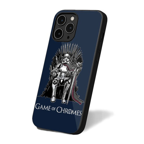 Chrome Throne Retro Simple Vintage iPhone 16 Case Cover