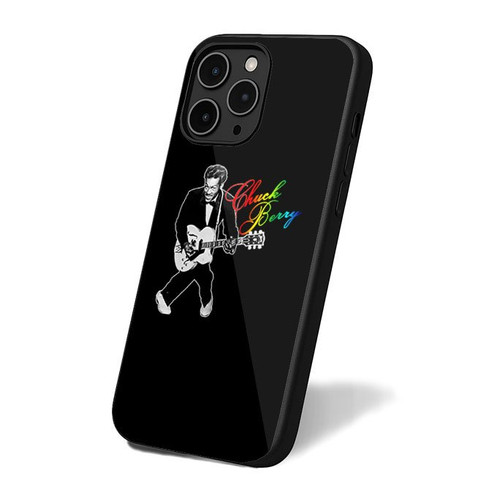 Chuck Berry Rip Rock 'N' Roll Guitar Music Classic Simple Vintage Art Retro iPhone 16 Case Cover