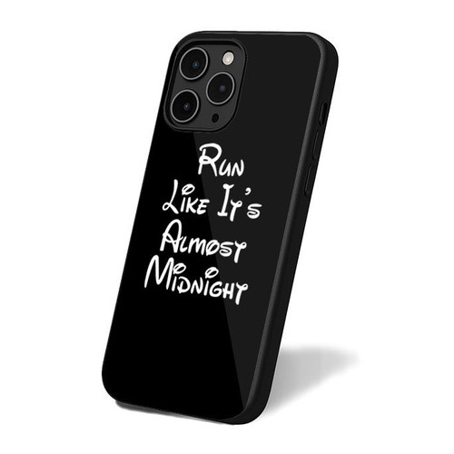 Cinderella Run Like It's Almost Midnight Disney Cinderella Disney Font iPhone 16 Case Cover