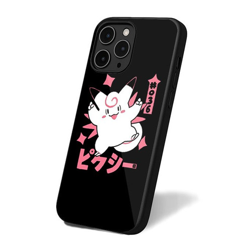 Clefable Pokemon Pixy Pokemon iPhone 16 Case Cover