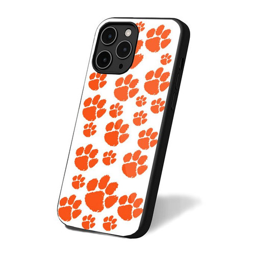 Clemson University Pattern iPhone 16 Case Cover