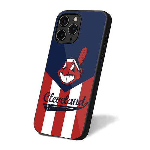 Cleveland Strips Indians iPhone 16 Case Cover