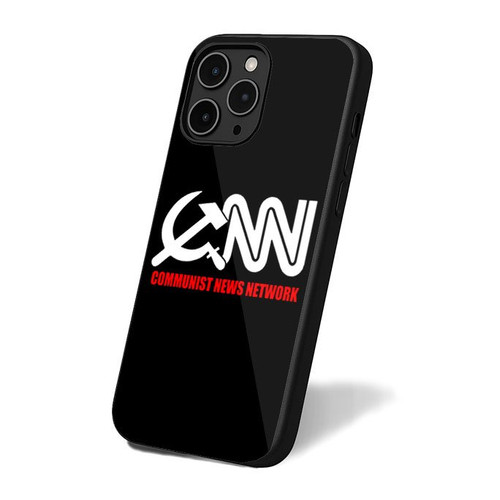 Cnn Communist News Network Vintage Art Retro Simple iPhone 16 Case Cover