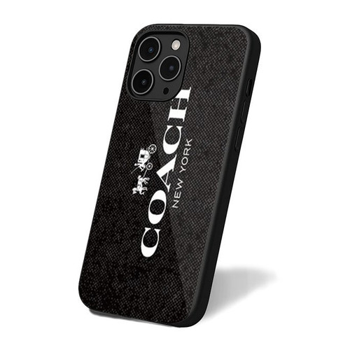 Coach New York Signature iPhone 16 Case Cover