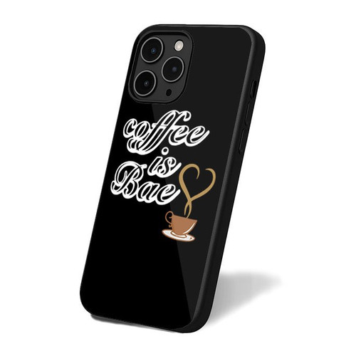 Coffee Is Bae Coffee Lovers Coffee Addict Caffein Addict Funny Quotes iPhone 16 Case Cover