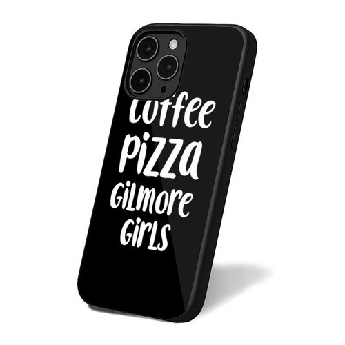 Coffee Pizza And Gilmore Girls iPhone 16 Case Cover