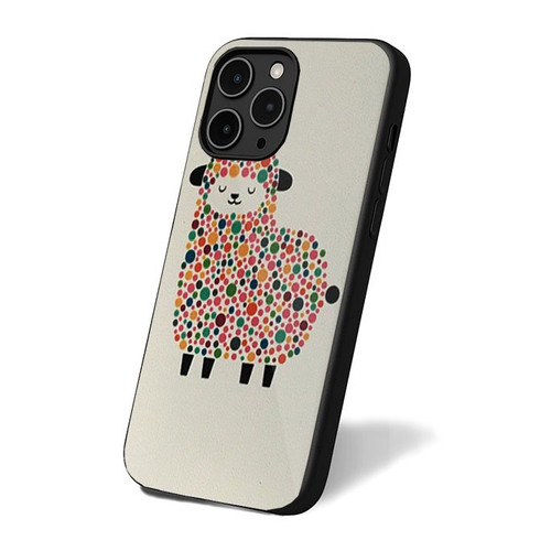 Colorful Sheep iPhone 16 Case Cover