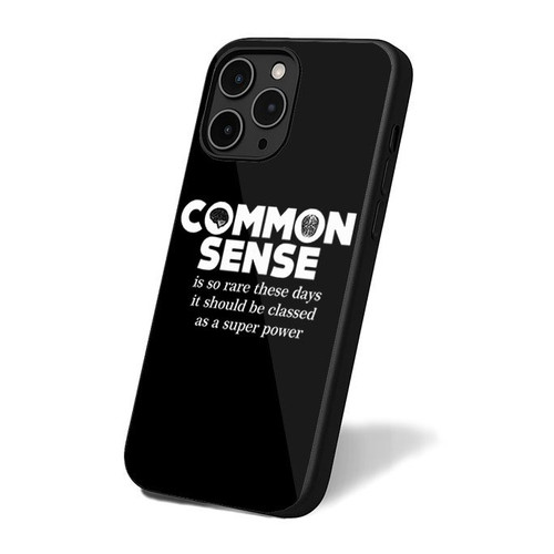 Common Sense Is So Rare These Days Sarcasm Comics Funny iPhone 16 Case Cover