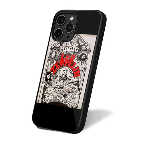 Concert Presentations Vintage Led Zeppelin iPhone 16 Case Cover