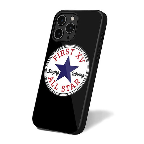 Converse All Star First 15 Playing Winning Logo iPhone 16 Case Cover
