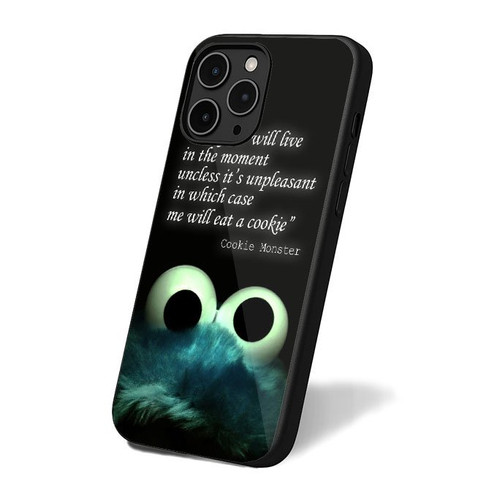 Cookie Monster Sesame Street Art Vintage Simple Retro iPhone 16 Case Cover