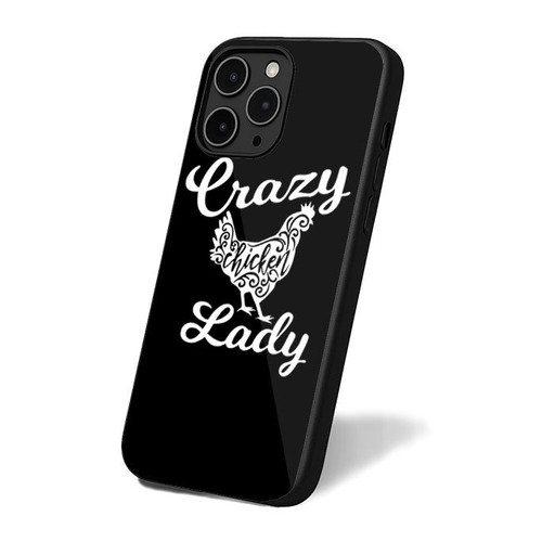 Crazy Chicken Lady Cute iPhone 16 Case Cover