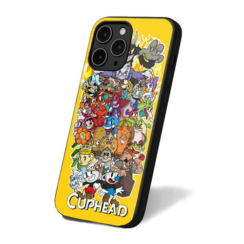 Cuphead Family Poster iPhone 16 Case Cover