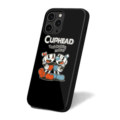 Cuphead Mugman Don't Deal With The Devil iPhone 16 Case Cover